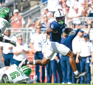 WR Koby Howard starts off with bang for Penn State
